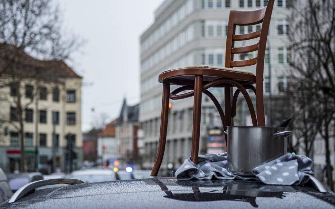 Aktion „Leere Stühle Jena” – Gastronomie braucht Hilfe