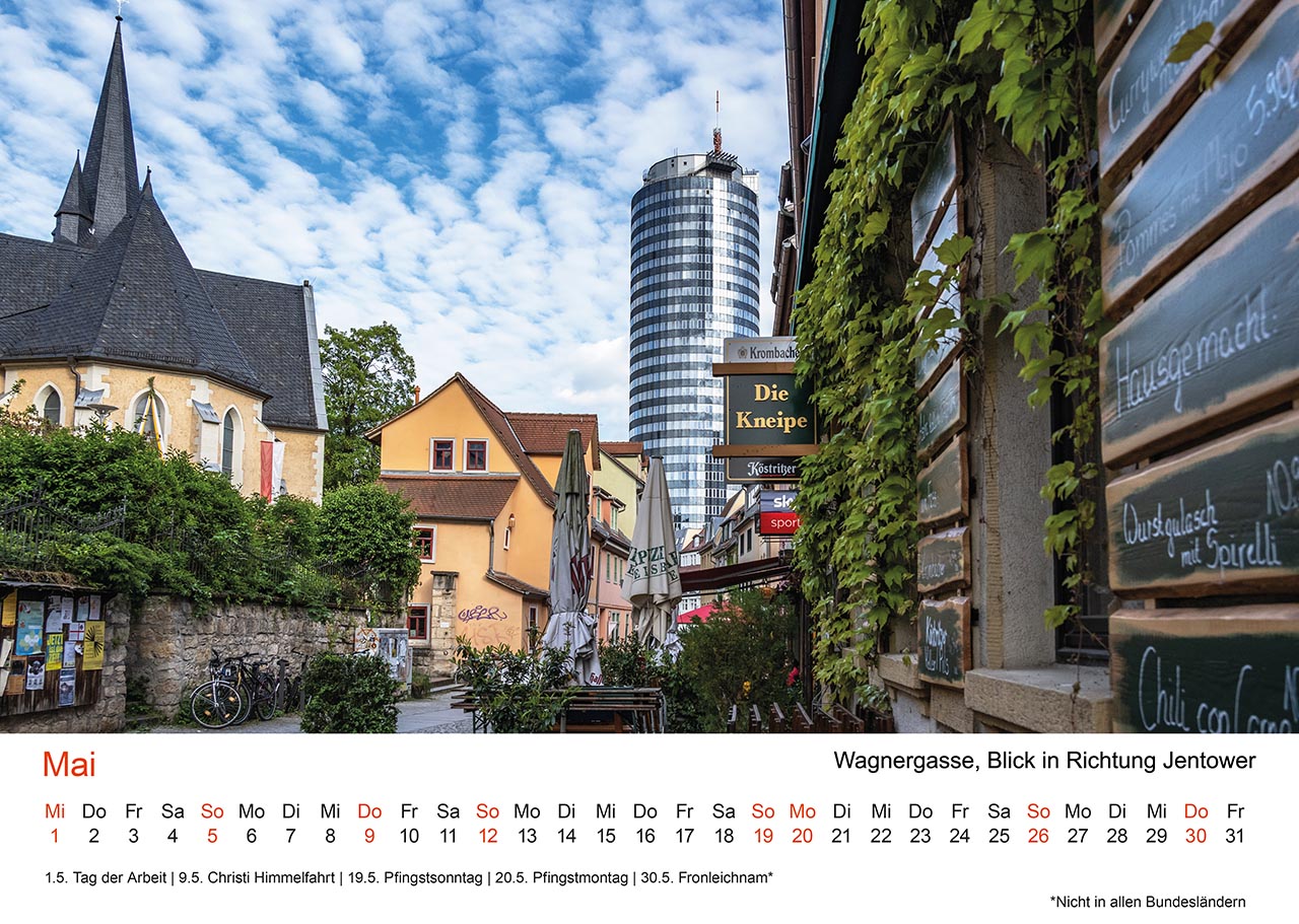 Mai – Fotografischer Spaziergang in der Wagnergasse mit Blick auf die City.