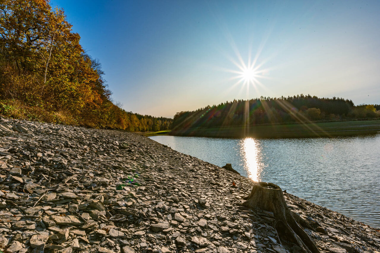 Das ist Thüringen!<br />
Das Foto zeigt das Thüringer Meer.